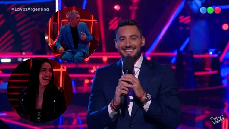 Un momento que se tomó con gracia. Créditos: Captura / TELEFE