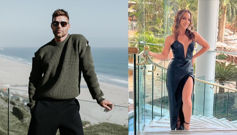 Ricky Martin  y Adamari López Foto: Instagram