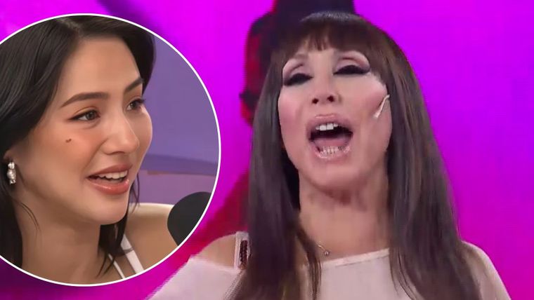 Moria Casán fue fulminante contra Flor Vigna. / Captura T V