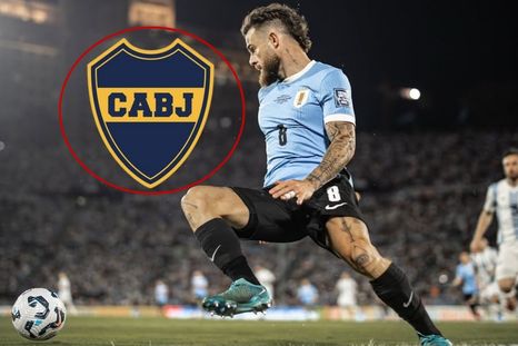 La posible ausencia de Nahitan Nández en el Mundial 2026 podría abrirle la puerta a su regreso a Boca antes de lo esperado. La posible ausencia de Nahitan Nández en el Mundial 2026 podría abrirle la puerta a su regreso a Boca antes de lo esperado.