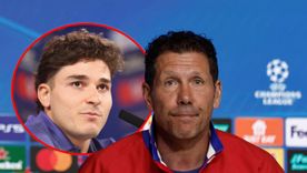 Simeone habló en conferencia antes de la semi decisiva vs. Arsenal y reveló cómo está Julián Álvarez.
