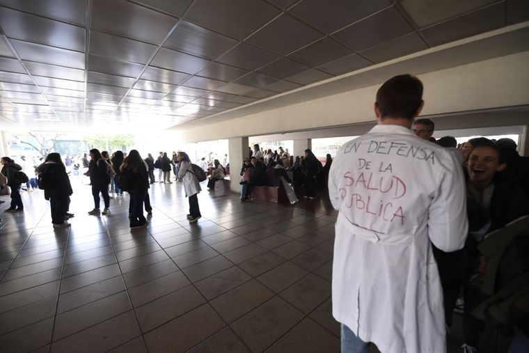 Personal de salud del Hospital Garrahan