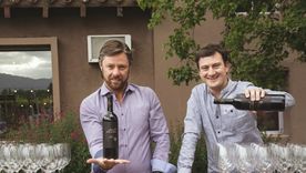 Gustavo Hörmann y Rogelio Rabino, winemakers. (Foto: Gentileza).