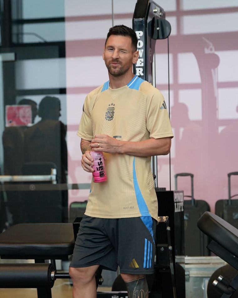 Leo Messi y su confesión sobre el tenis. Foto: @leomessi