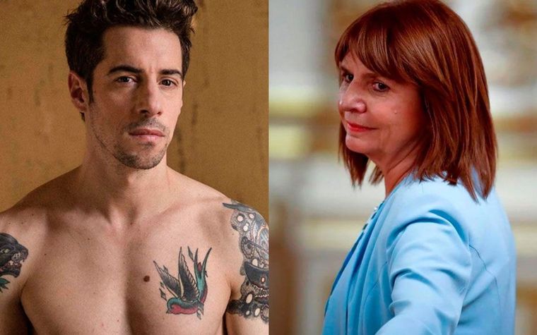 Esteban Lamothe y Patricia Bullrich