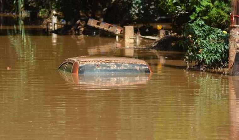Ciclón Daniel El ciclón destruyó dos presas que inundarion barrios de Libia. Foto: Efe.