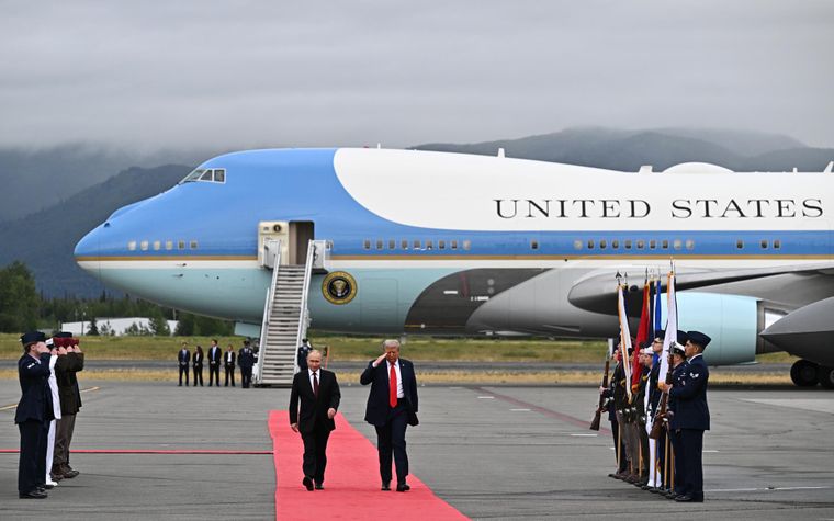 Tras el encuentro entre ambos en Alaska, Donald Trump volvió reunirse con Putin.
