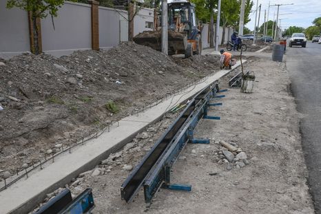 Los trabajos forman parte del plan integral de mejora urbana que impulsa la comuna. Los trabajos forman parte del plan integral de mejora urbana que impulsa la comuna.