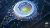 El estadio de fútbol que albergará a más de 60 mil personas. El estadio de fútbol que albergará a más de 60 mil personas.