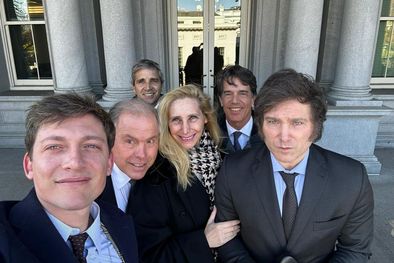 MDZol | La comitiva que acompañó a Javier Milei a Washington se mueve con comodidad y busca estrechar lazos y despejar el camino para el primer tramo del Gobierno Foto: NA