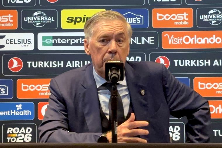 Ancelotti no le dio importancia al pedido de los hinchas por Neymar. Ancelotti no le dio importancia al pedido de los hinchas por Neymar.