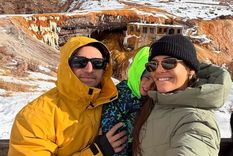 De paseo en la&nbsp; Tierra del sol y del buen vino. Foto: Instagram/ @micavazquezok.&nbsp;