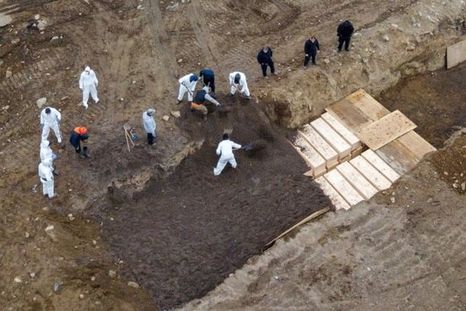 Hart Island se ha usado históricamente como cementerio masivo.