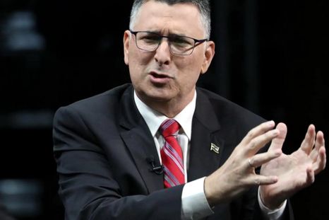 Gideon Saar, ministro de Israel, fustigó duro a España. Foto Efe Gideon Saar, ministro de Israel, fustigó duro a España. Foto Efe