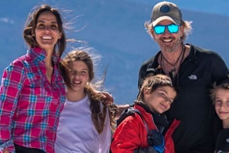 Facundo Arana y su familia. Facundo Arana y su familia.