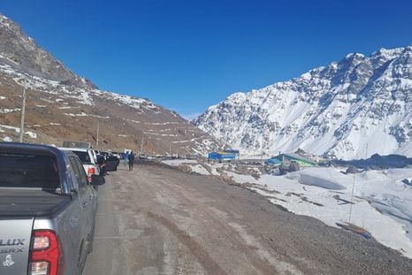 El paso a Chile está habilitado. El paso a Chile está habilitado.
