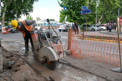 Las obras en calle Bandera de Los Andes empezaron en noviembre de 2025. Las obras en calle Bandera de Los Andes empezaron en noviembre de 2025.