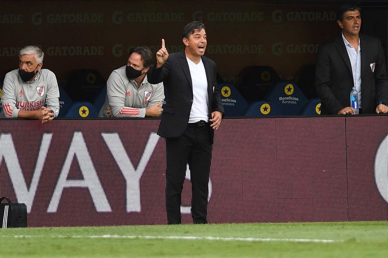 El Muñeco analizó el empate. Foto: Télam