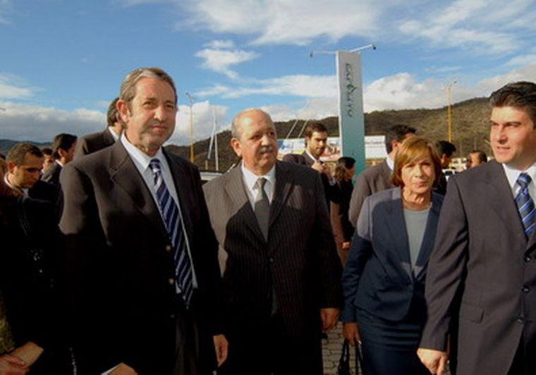 Cobos, con Brizuela del Moral en una foto de archivo. Foto: Prensa Senado