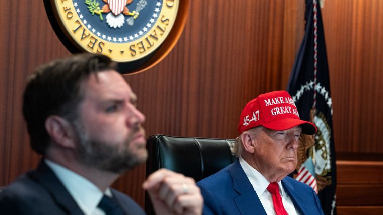 Trump afirmó que Irán avisó previamente de su ataque y pidió proceder a la paz Trump afirmó que Irán avisó previamente de su ataque y pidió proceder a la paz