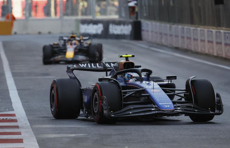 Franco Colapinto hizo una gran clasificación. Foto: EFE