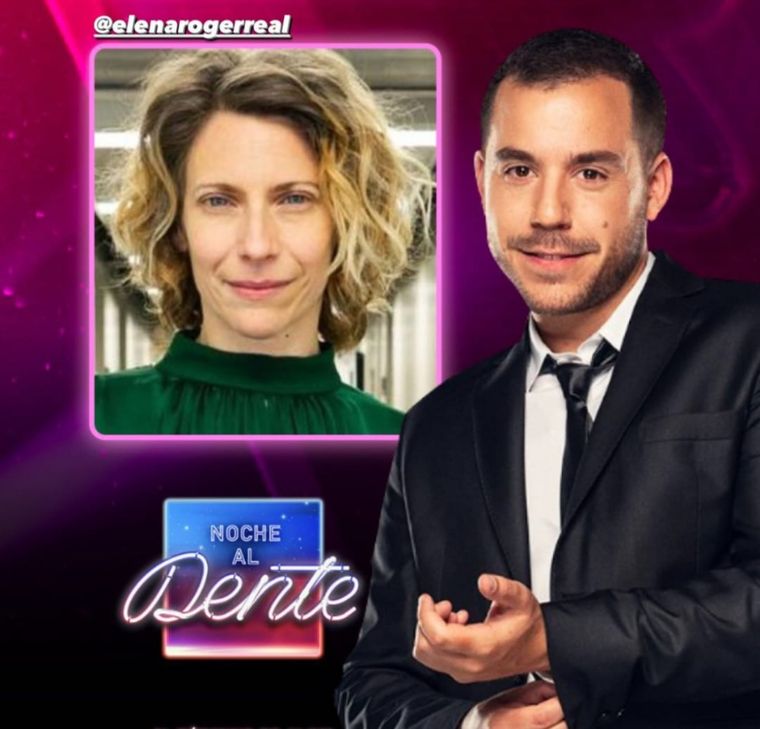 Elena Roger participó este martes en el programa de Fernando Dente. Foto: Captura de pantalla Instagram Ferdente.