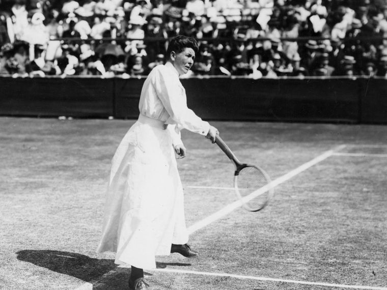 Charlotte Cooper la primera ganadora mujer en los Juegos Olímpicos. Lo hizo siendo sorda. Foto: @TeamGB