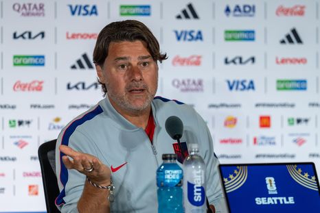 Pochettino fue contundente en conferencia sobre el caso Balogun. Pochettino fue contundente en conferencia sobre el caso Balogun.
