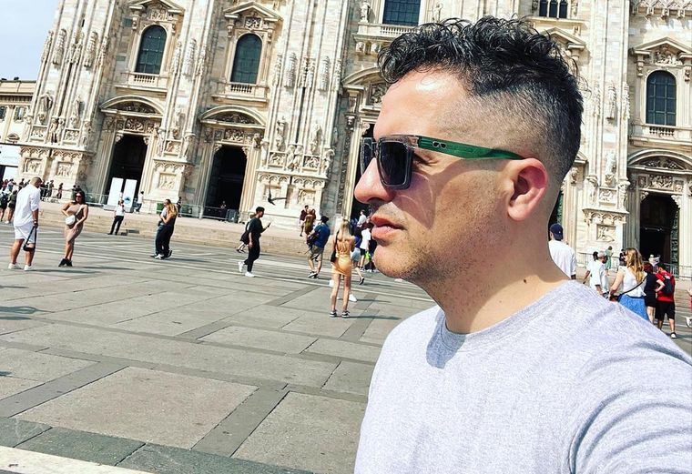 ANGEL DE LA SOLEDAD. EL CONDUCTOR DE LAM DESCANSA EN ITALIA.