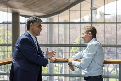 MDZol | Jorge Macri junto al ministro de Justicia de la Ciudad de Buenos Aires, Gabino Tapia Foto: Prensa Jorge Macri