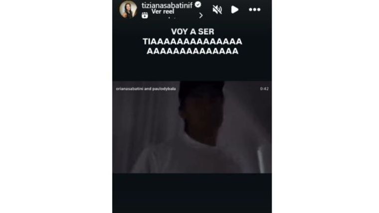 Tiziana Sabatini está entusiasmada por ser tía. Tiziana Sabatini está entusiasmada por ser tía.