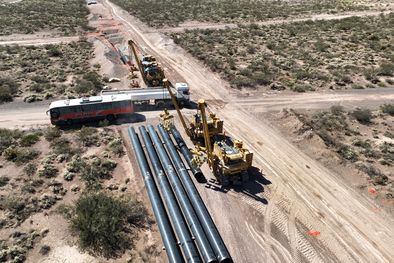 MDZol | A mayor longitud de los pozos horizontales, más fracturas y de este modo, la posibilidad de extraer más hidrocarburos en cada perforación horizontal Foto: Telam