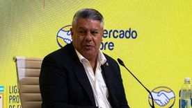 Claudio Tapia encabezó la reunión en la que se oficializó el vínculo. Claudio Tapia encabezó la reunión en la que se oficializó el vínculo.
