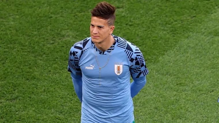 Sosa fue uno de los tres arqueros de Uruguay en el Mundial de Qatar 2022. Foto: Archivo