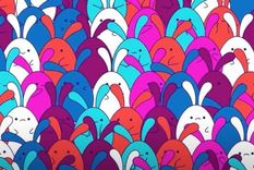 Acertijo visual, reto visual, huevo