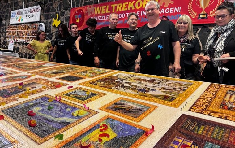 Hans-Josef Schaadt, el ganador del curioso certamen. Foto: Foto: Gentileza SR