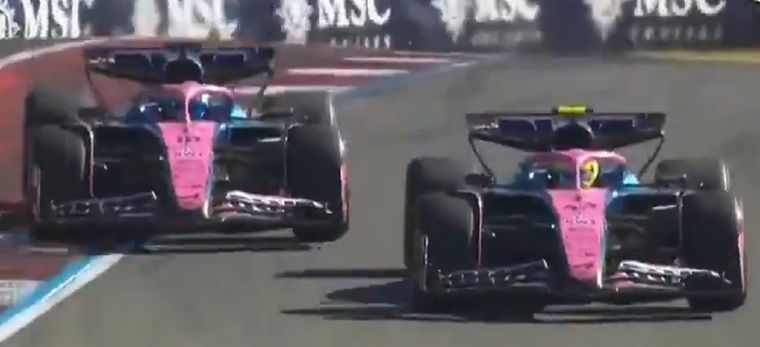 Franco Colapinto ignoró la orden de Alpine y superó a su compañero, Pierre Gasly. Franco Colapinto ignoró la orden de Alpine y superó a su compañero, Pierre Gasly.