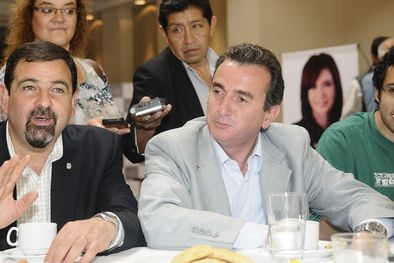 MDZol | Pérez y Ciurca, codo a codo en el desayuno con la prensa. Foto: Pachy Reynoso/MDZ