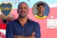 Juan Sebastián Verón, presidente de Estudiantes (LP), habló sobre la situación de Medina y su relación con la dirigencia de Boca y Riquelme. Foto: IG @criistian_medina | @juansebastian.veron