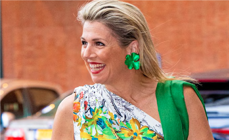 Máxima de los Países Bajos es la reina del color y el maximalismo. Foto: Instagram