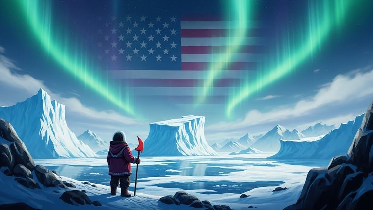 Groenlandia en la mira del presidente Donald Trump.