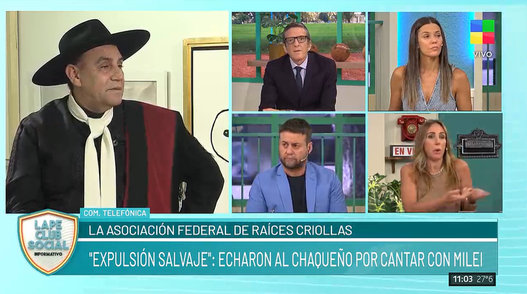 El Chaqueño Palavecino habló tras la noticia. El Chaqueño Palavecino habló tras la noticia. 