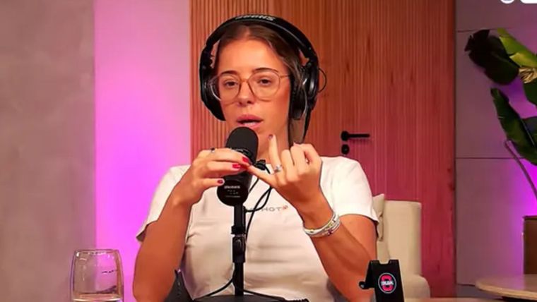 Nati Jota mantuvo un cruce de palabras muy duro con el especialista.&nbsp; / OLGA