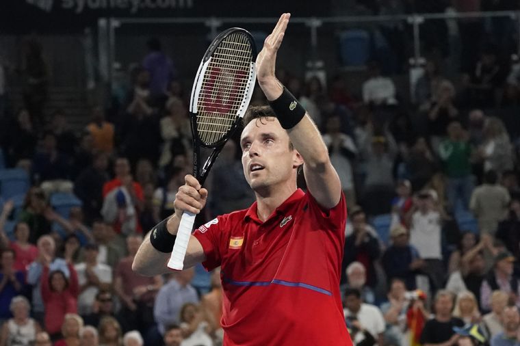 Roberto Bautista Agut venció a Dusan Lajovic. DPA Foto: DPA