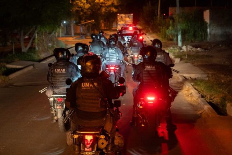 Las intervenciones fueron realizados por agentes de la UAP (Unidad de Acción Preventiva) Foto: Ministerio de Seguridad de Mendoza