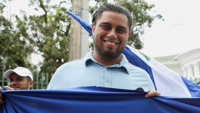 El opositor nicaragüense Joao Maldonado llegó a Costa Rica como refugiado político en 2018.