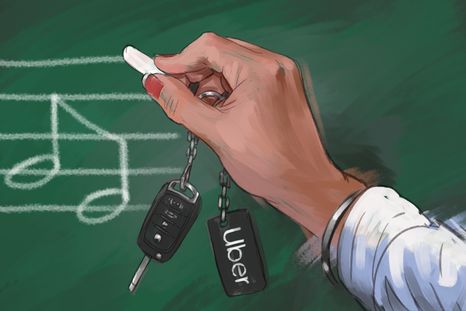 es docente, da clases y maneja uber para llegar a fin de mes