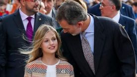 Felipe VI y Leonor