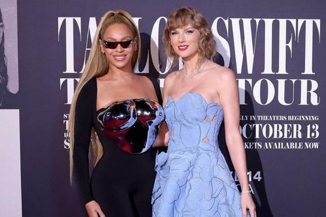 Beyoncé y Taylor Swift Las número uno en el mundo. Foto: Fuente: Imagen - Getty Images