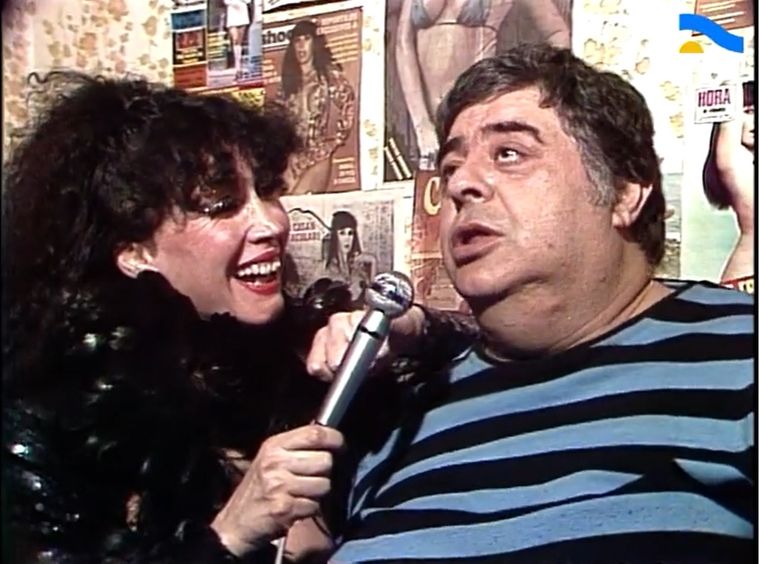 Dorita Burgos y Jorge Porcel. Dorita Burgos y Jorge Porcel.